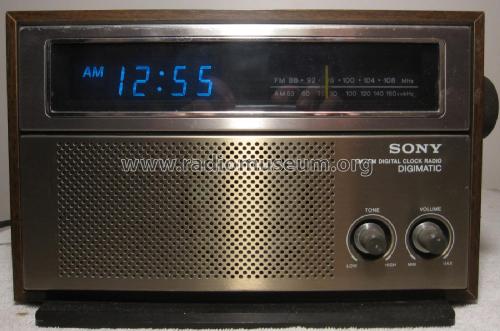 FM/MW Digital Clock Radio Digimatic ICF-C815W; Sony Corporation; (ID = 2169295) Radio