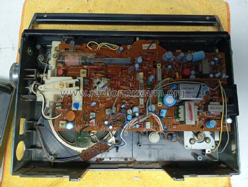 FM/SW/MW Cassette-Corder CF-370S; Sony Corporation; (ID = 3151638) Radio