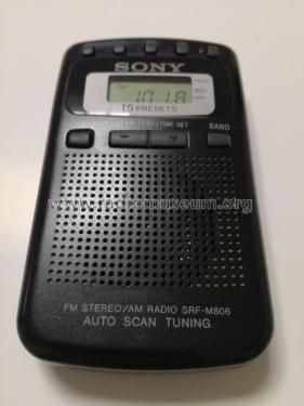 FM Stereo/AM PLL Synthesized Radio SRF-M806; Sony Corporation; (ID = 2643259) Radio