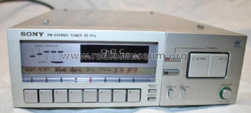 FM Stereo Tuner ST-P7J; Sony Corporation; (ID = 2201440) Radio