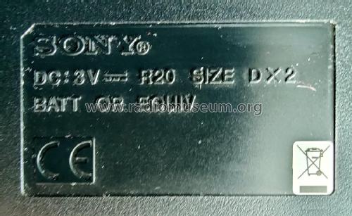 FM/SW/MW 3 Band Radio ICF-F12S; Sony Corporation; (ID = 2746153) Radio