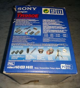 Handycam video Hi8 XR CCD-TR950E PAL; Sony Corporation; (ID = 2776604) R-Player