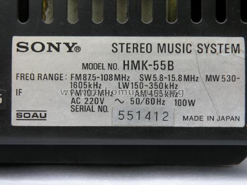 HMK-55; Sony Corporation; (ID = 2534996) Radio