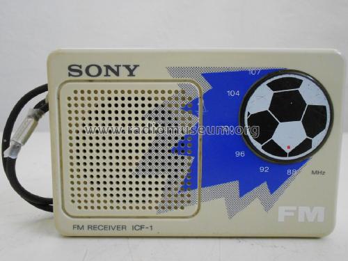 FM Receiver ICF-1; Sony Corporation; (ID = 2312413) Radio