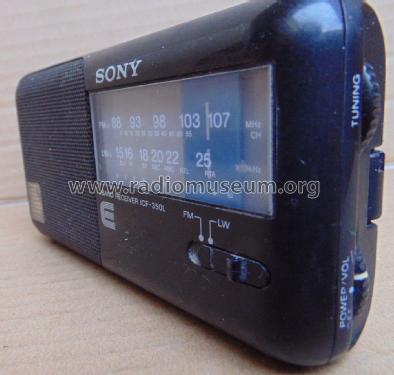 ICF-350L; Sony Corporation; (ID = 2792987) Radio