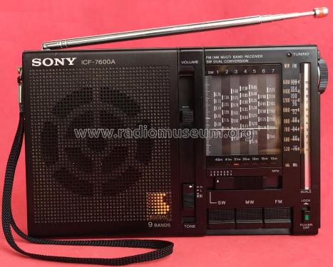 ICF-7600A; Sony Corporation; (ID = 2566808) Radio