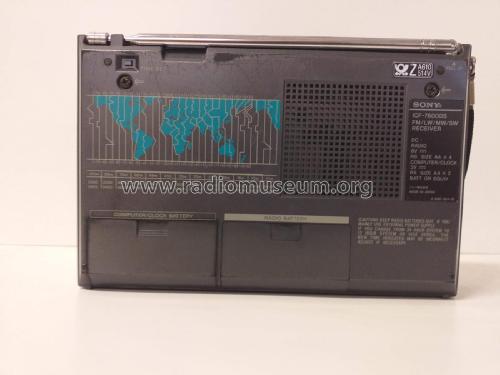 ICF-7600DS; Sony Corporation; (ID = 2670436) Radio