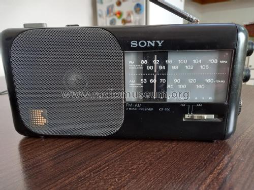 2 Band Receiver ICF-760; Sony Corporation; (ID = 2685664) Radio