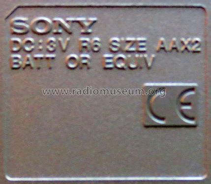 FM/AM-Radio ICF-8; Sony Corporation; (ID = 2277473) Radio