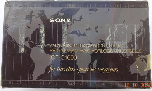ICF-C1000; Sony Corporation; (ID = 2694148) Radio