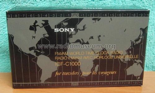 ICF-C1000; Sony Corporation; (ID = 2818962) Radio