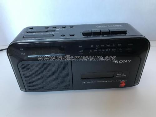 Dream Machine Dual Alarm Cassette Player Digital Clock Radio ICF-C600; Sony Corporation; (ID = 2325714) Radio