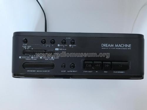 Dream Machine Dual Alarm Cassette Player Digital Clock Radio ICF-C600; Sony Corporation; (ID = 2325715) Radio
