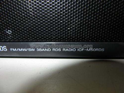 ICF-M50 RDS; Sony Corporation; (ID = 2265774) Radio