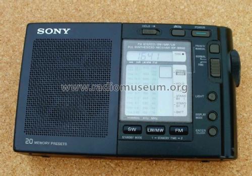 FM Stereo / SW / MW / LW PLL Synthesized Receiver ICF-SW40; Sony Corporation; (ID = 2133665) Radio