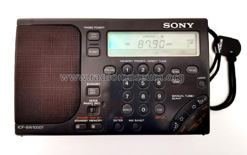 ICF-SW1000T; Sony Corporation; (ID = 3013955) Radio