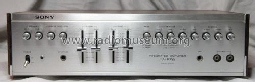 Integrated Amplifier TA-1055; Sony Corporation; (ID = 2309292) Ampl/Mixer