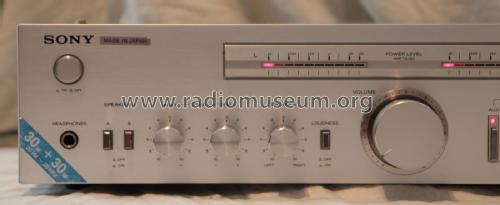 Integrated Stereo Amplifier TA-343; Sony Corporation; (ID = 2251247) Ampl/Mixer
