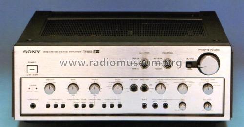 Integrated Stereo Amplifier TA-8650; Sony Corporation; (ID = 2527240) Ampl/Mixer