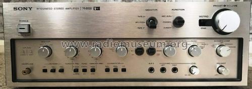 Integrated Stereo Amplifier TA-8650; Sony Corporation; (ID = 2543905) Ampl/Mixer