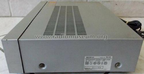 Integrated Stereo Amplifier TA-V3; Sony Corporation; (ID = 2591536) Ampl/Mixer