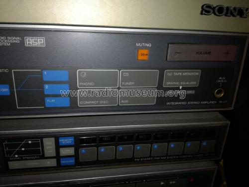 Integrated Stereo Amplifier TA-V7; Sony Corporation; (ID = 2639507) Ampl/Mixer