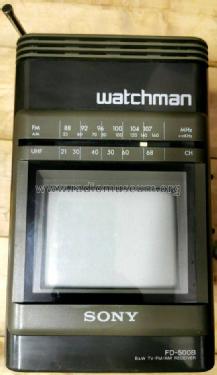 Mega Watchman FD-500 B; Sony Corporation; (ID = 2592514) TV Radio