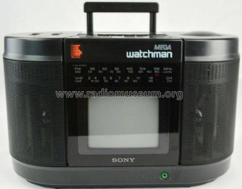 Mega Watchman FD-555; Sony Corporation; (ID = 2585727) TV Radio