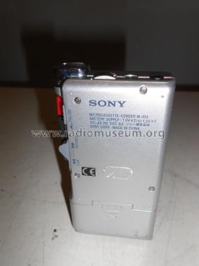 Microcassette-Corder M-455; Sony Corporation; (ID = 2342125) R-Player