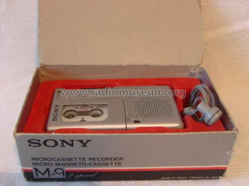 Microcassette-Corder M-9; Sony Corporation; (ID = 2627851) R-Player