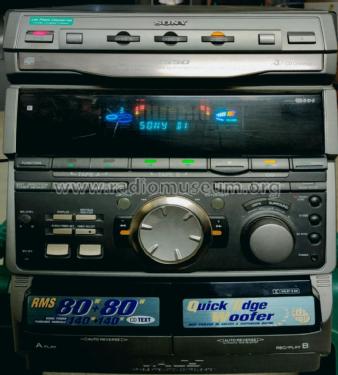 Mini HiFi System - Compact Disc Deck Receiver HCD-R550, MHC-R550; Sony Corporation; (ID = 2625820) Radio