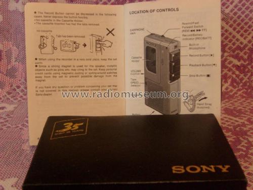 Microcassette-Corder M-9; Sony Corporation; (ID = 2620006) R-Player