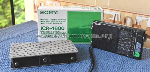 MW/SW 6 Band Receiver ICR-4800; Sony Corporation; (ID = 2497665) Radio