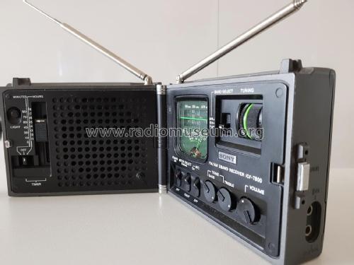 FM/AM 3 Band Receiver Newscaster ICF-7800; Sony Corporation; (ID = 2250028) Radio