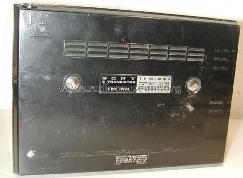 Nine Transistor TFM-951; Sony Corporation; (ID = 2481186) Radio