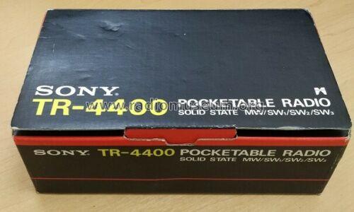 Pocketable Radio TR-4400; Sony Corporation; (ID = 2398060) Radio
