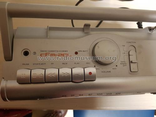 Radio Cassette-Corder CFM-20L; Sony Corporation; (ID = 2611305) Radio