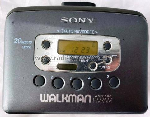 Radio Cassette Player - Walkman WM-FX-421; Sony Corporation; (ID = 2588597) Radio