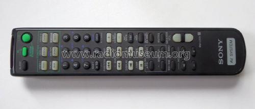 Remote Control RM-U305; Sony Corporation; (ID = 2733929) Diversos