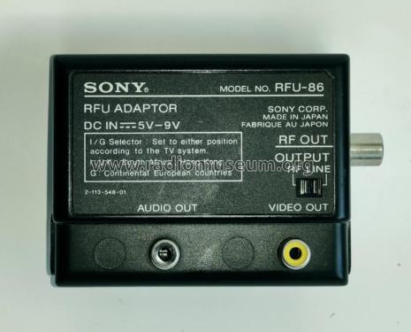 RFU Adaptor RFU-86; Sony Corporation; (ID = 2654813) Converter