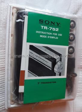 Seven Transistor TR-752; Sony Corporation; (ID = 2817813) Radio