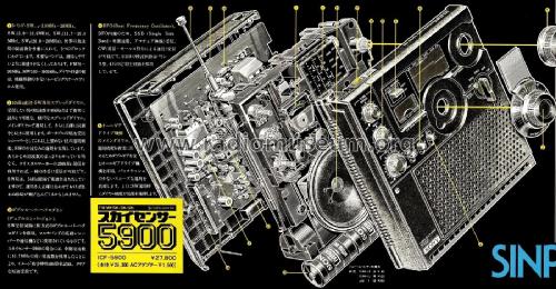 Skysensor ICF-5900; Sony Corporation; (ID = 3015016) Radio
