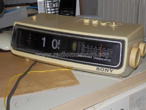Solid State Digimatic FM/AM Digital Clock Radio TFM-C480W; Sony Corporation; (ID = 2249833) Radio