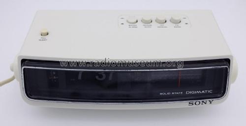 Solid State Digimatic FM/AM Digital Clock Radio TFM-C480W; Sony Corporation; (ID = 2857274) Radio