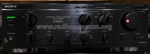 Integrated Stereo Amplifier TA-F560ESD; Sony Corporation; (ID = 2599799) Ampl/Mixer