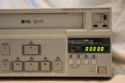 Videocassette Recorder SVO-9500MDP; Sony Corporation; (ID = 2258542) Reg-Riprod