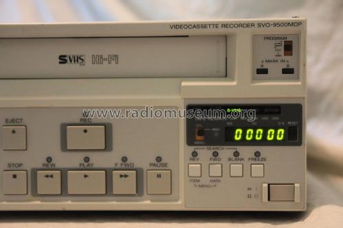 Videocassette Recorder SVO-9500MDP; Sony Corporation; (ID = 2258542) R-Player