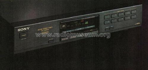 AM/FM Stereo Tuner ST-S500ES; Sony Corporation; (ID = 2599789) Radio