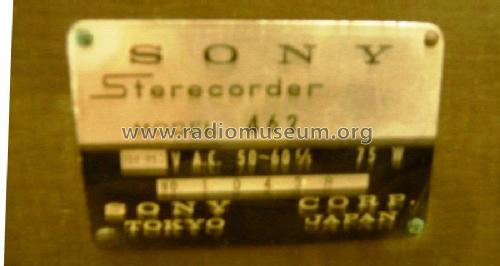 Sterecorder 462; Sony Corporation; (ID = 2484362) R-Player