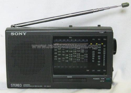 al menos ciervo Samuel Stereo 12 Bands ICF-SW11 Radio Sony Corporation; Tokyo, build | Radiomuseum